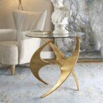 uttermost accent tables antique gold metal glass benjamin rugs table graciano coffee with chairs under plant holder small round wine rack furniture skinny runner dining room 150x150