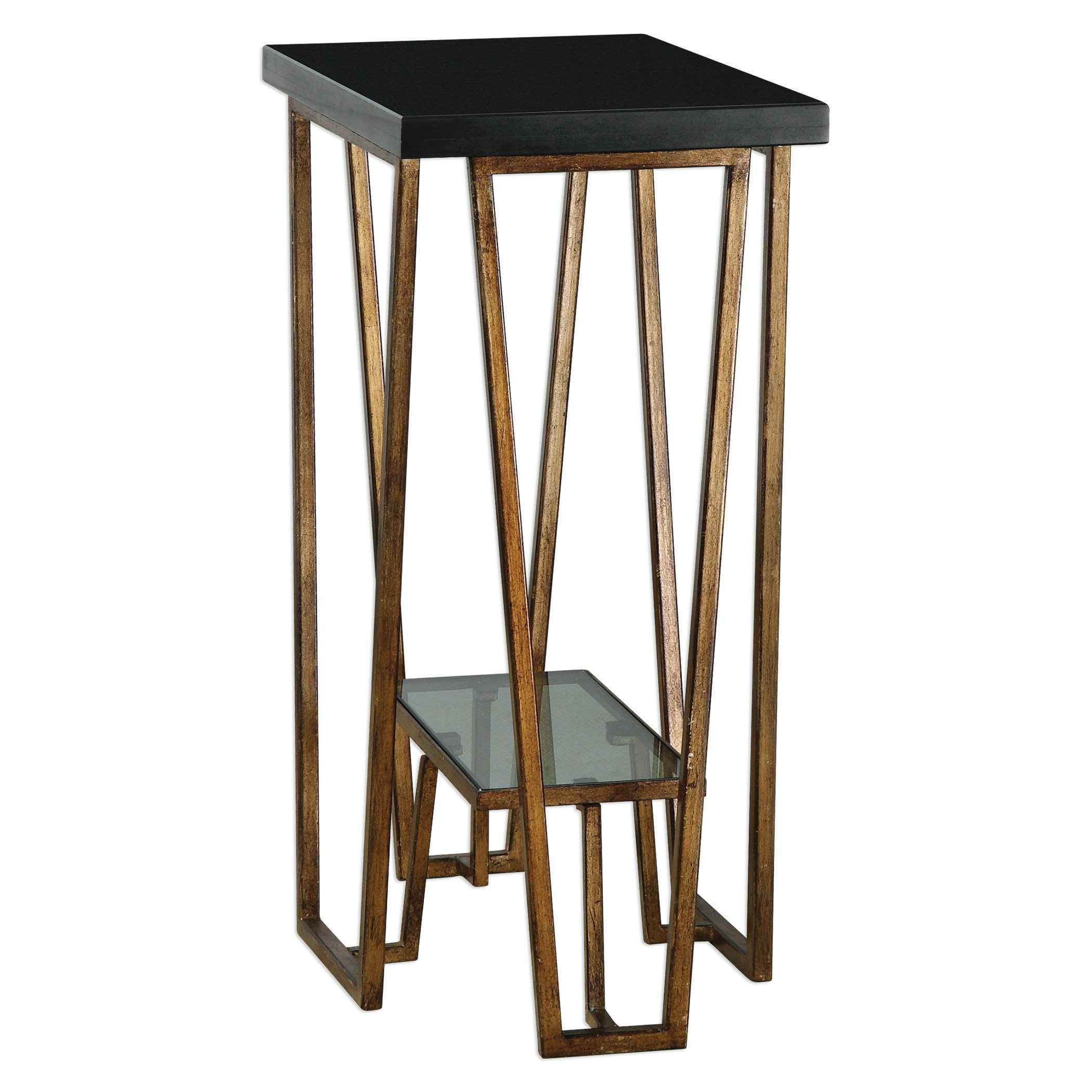 uttermost agnes black granite accent table free shipping rubati today wooden trestle piece chair set market umbrella stand allen cocktail pottery barn chairs homemade coffee plans