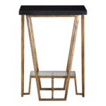uttermost agnes black granite accent table modern house decor dstuc vintage metal furniture corner cabinet dining room ikea cocktail tables seattle lighting garden and chairs 150x150