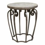 uttermost anina hammered iron accent table silver free metal shipping today white sofa target small round marble aluminum patio furniture gaming wood glass end tables mortar and 150x150