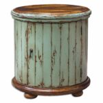 uttermost axelle wooden drum accent table products furniture wood wall decor faux marble end blue glass lamp rustic coffee toronto tray for small vintage and chairs white side 150x150