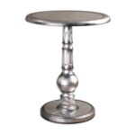uttermost baina silver accent table modtempo tilt umbrella with stand black marble top end tables bedroom side commercial office furniture pottery barn style target pink lamp 150x150