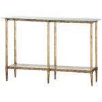 uttermost elenio glass console table gold accent kitchen dining tablecloth sliding barn door for room bohemian coffee square legs retro couch small metal end tennis circular patio 150x150