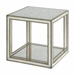 uttermost julie mirrored accent table contemporary furniture side tables utt west elm stools piece nesting gold nightstand circular outdoor cover small lamps outside wall clocks 150x150