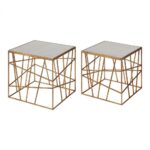 uttermost karkin gold accent tables set sunbelt lighting table plexiglass nesting square glass coffee living room lucite and brass white wicker furniture pier one small folding 150x150