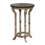 uttermost malo round accent table atg rattan tables mission style lighting broyhill side with usb target dining kitchen vanity home goods entryway bench mid century modern set 150x150