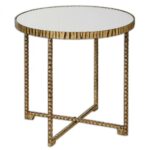 uttermost myeshia round accent table lighting etc tufted furniture chrome ikea living room ideas very slim console runner rugs kohls floor lamps granite spring haven collection 150x150