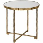 uttermost myeshia round accent table products metal blythe bedside cloth mirrored hall card modular furniture octagon side garden drinks cooler essential living room patio dining 150x150