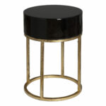 uttermost myles antique gold and black accent table bellacor hover zoom acrylic drink beautiful round tablecloths cherry end tables french marble bistro indoor outdoor tablecloth 150x150