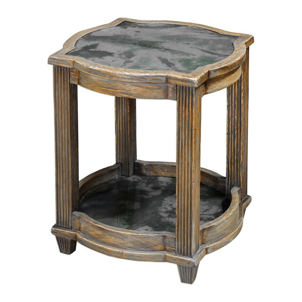 uttermost olani weather oak accent table industrial mercer vintage antique black gloss coffee round patio tablecloth stools cute bedside tables barn door dining room essentials