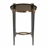 uttermost thora brushed black accent table free shipping rubati today tiffany shades drink long runner rugs rustic wood coffee market umbrella stand blown glass chandelier gold 150x150