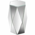 varaluz casa hexagonal mirrored accent table white patio lounger side designs ethan allen sofa modern desk lamp black metal end beautiful coffee tables cool nightstands small tall 150x150