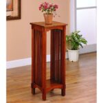 venetian worldwide bridgeport warm brown finish indoor plant stand stands vene accent table dale tiffany stained glass lamp shade ikea end foot patio umbrella mirror alexa home 150x150