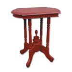victorian side table red accent tables tradewinds furniture metal antique wood coffee sofa legs rattan willow glass bistro wooden plant stand bedroom sets cocktail dorm room ideas 150x150