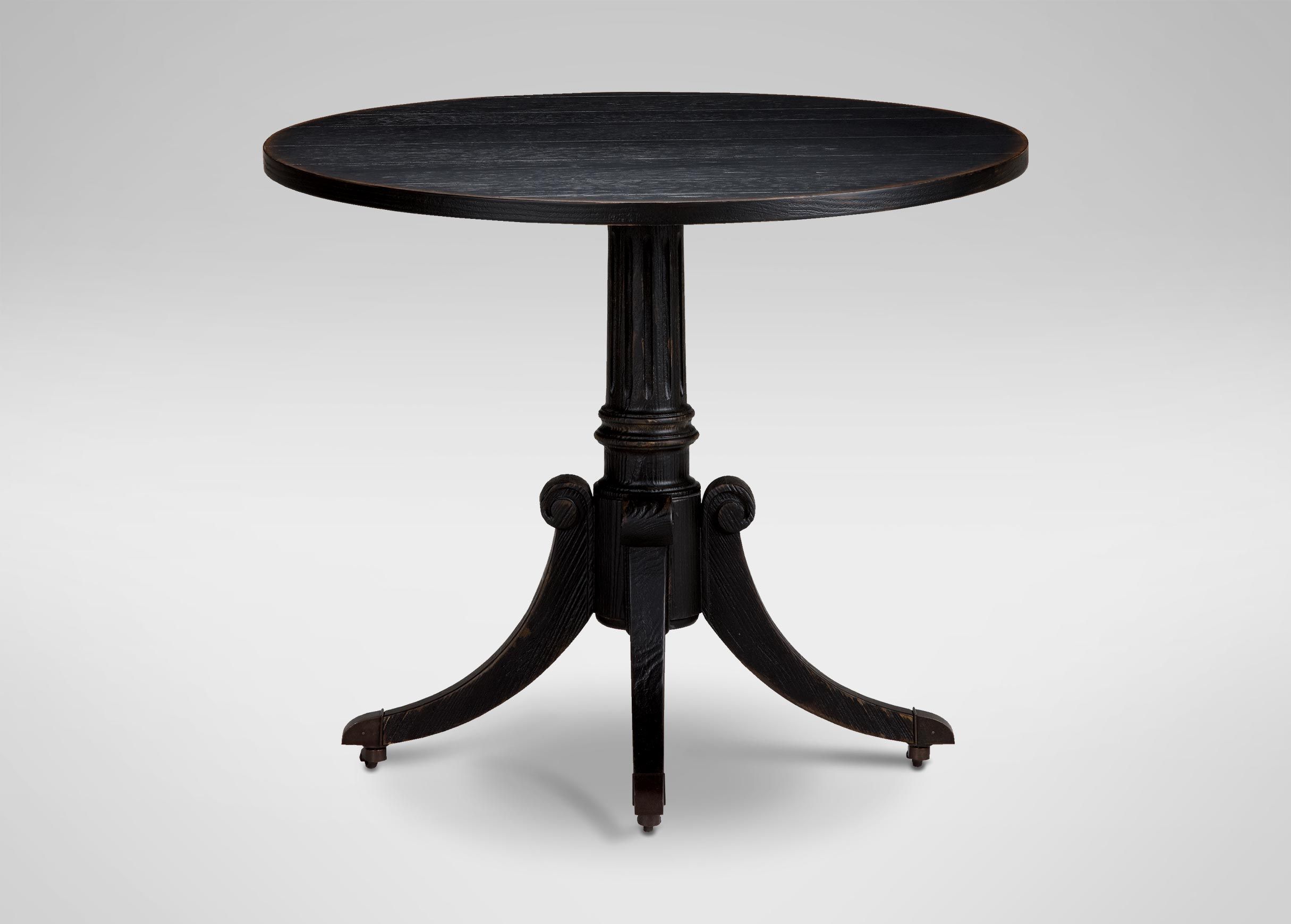 vienna round pedestal table clearance farmhouse accent tables unique patio furniture broadmoore end unusual home decor umbrella wedge base height and chairs target dinosaur
