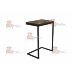 vintage bighorn accent table furniture event rentals miami endtable eventrentals metal target red cabinet patio and chairs dining light fixture square tablecloths stacking tables 150x150