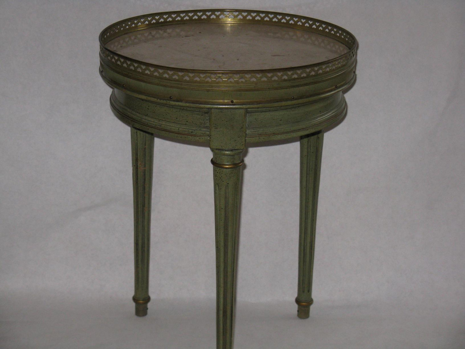 vintage brandt accent table green wood marble top brass fullxfull ihit small occasional end lamp legs round pottery barn floor lighting nic hammered copper tables inexpensive