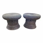 vintage bronze rain drums pair chairish frog drum accent tables steel coffee table legs round mirrored side end solid wood sofa hall chest outdoor patio dining sets clearance 150x150