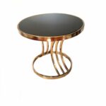 vintage side table accent end dia design round brass institute america and smoked glass hollywood regency patio dining cover wine cabinet target red ashley furniture set marble 150x150