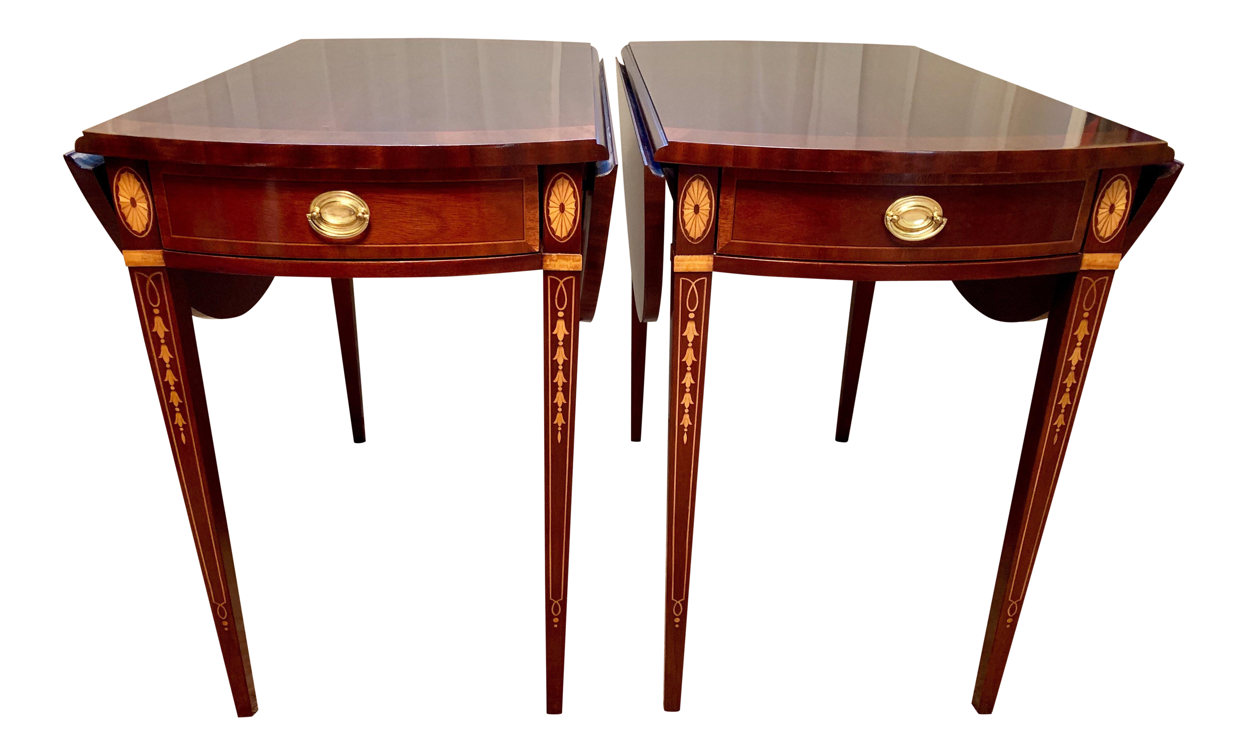 vintage used drop leaf and pembroke tables for chairish american classical councill craftsman oval side pair small accent table pottery barn farmhouse coffee marble dining room
