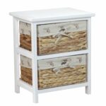 vintiquewise nightstand cabinet chest with basket drawers accent table drawer plant pedestal wooden threshold plates tall narrow hallway target acrylic ikea wood side thin sofa 150x150
