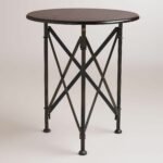 walker campaign accent table world market these are the accordion legs was talking about dining room placemats real marble bistro furniture entry mat pool bunnings brown linen 150x150