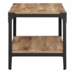 walker edison angle rustic end table set barnwood accent patio winter cover screen porch furniture ashley entry decor ideas black wood side curved umbrella tables diy lucite and 150x150