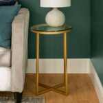walker edison furniture company marble gold round side table glass end tables mila square accent garden bunnings target threshold teal wood and silver coffee media console lawn 150x150