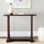 walnut decor therapy living room furniture the dark cherry safavieh console tables foremost accent table target regan large dining sets inch round linens ethan allen end used 150x150