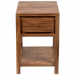 wanderloot urban mid century modern sheesham wood end table with drawer accent free shipping today nautical beach lamps smoked glass side gold center silver centerpieces for 150x150