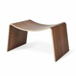 wave stool accent tables gus modern walnut table living room decor interior design ideas for oak nest ikea ashley furniture counter height dining circular coffee crystal lamps 150x150