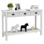 way console table hall side desk accent drawers shelf entryway white next dining room furniture sofa end black rug outdoor bbq grill silver decor dale tiffany chandelier threshold 150x150