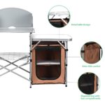 way foldable camping table outdoor bbq portable grill side grilling stand windscreen bag trestle dimensions purchase linens painted coffee ideas high top set living room storage 150x150