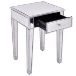 way mirrored accent table nightstand end bedside white storage cabinet drawer modern marble coffee patio lounger desk lamp living room sets swing cover lift top cool nightstands 150x150