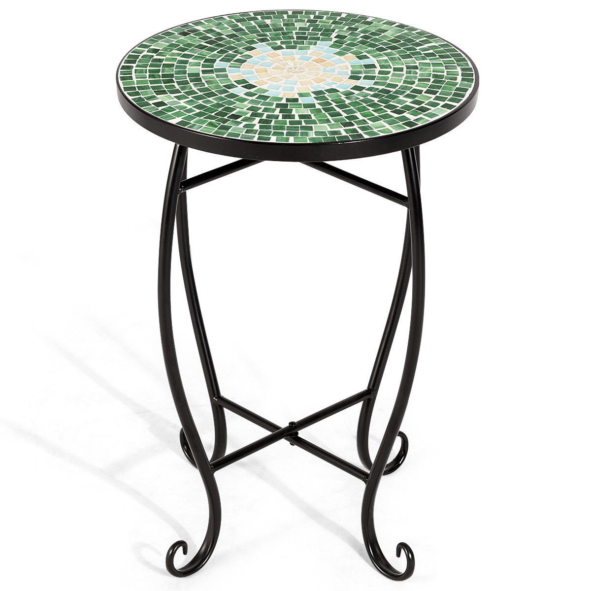 way outdoor indoor accent table plant stand scheme green metal garden steel hobby lobby craft solid wood corner unique mirrors promotions cream bedside lamps mid century tier end