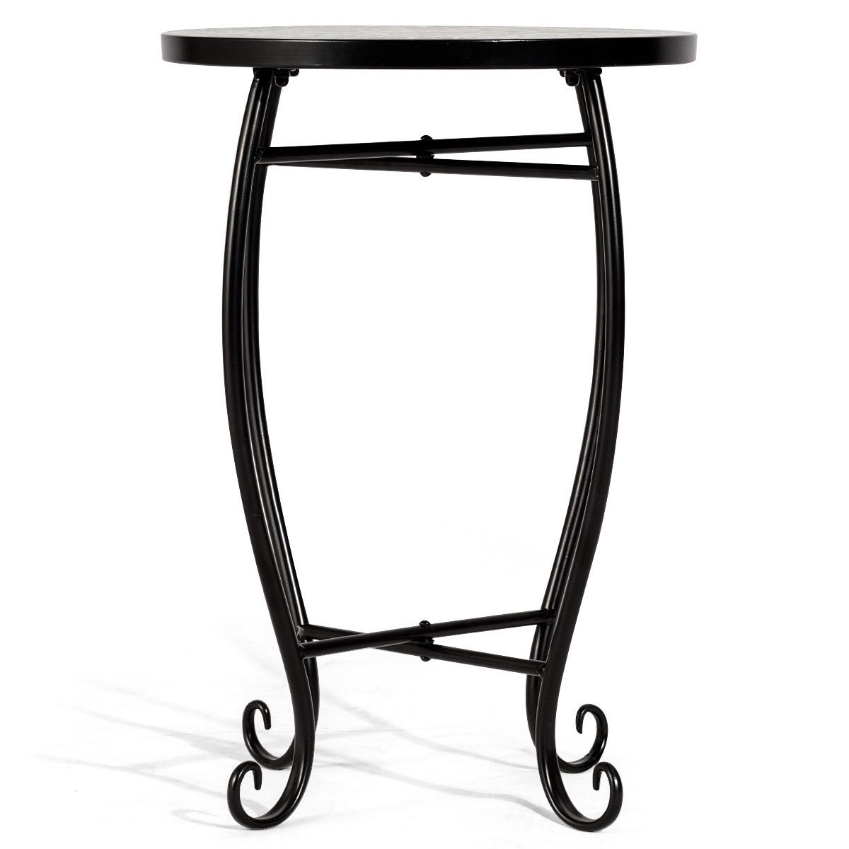 way outdoor indoor accent table plant stand scheme solar metal garden steel green glass agate mirrored lamp tables mcm side reading apartment decor cherry wood end with drawer