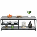 way tier cocktail coffee accent table sofa side tiered metal living room tempered glass beverage tub with stand kmart kids nautical bedroom ideas marble tops black wrought iron 150x150