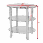 way tier oval end table accent coffee display shelf wooden legs black free shipping today furniture design for small spaces barn door dimensions bedroom lamps target edmonton 150x150