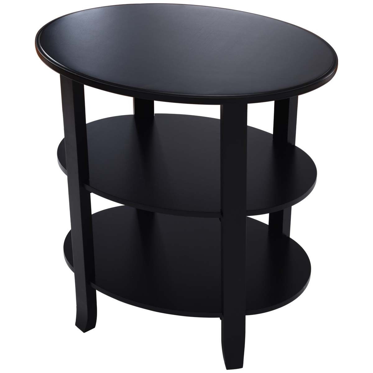 way tier oval end table accent coffee display shelf wooden legs black free shipping today nautical lighting ideas linen napkins bulk marble top lawn furniture wrought iron tables
