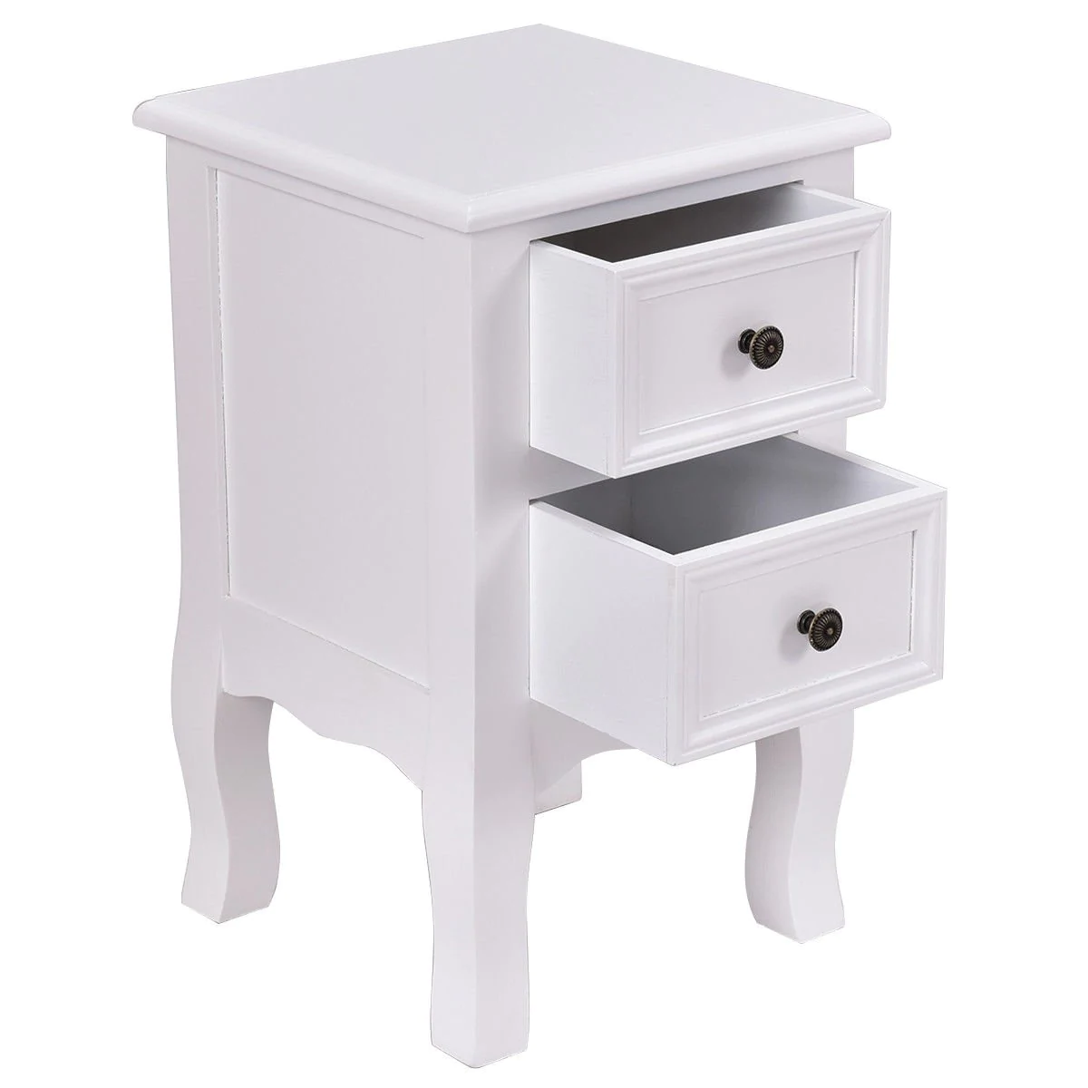 way white night stand storage drawers wood end accent table free shipping today hall console round with screw legs small nightstand diy tripod the furniture market acacia coffee