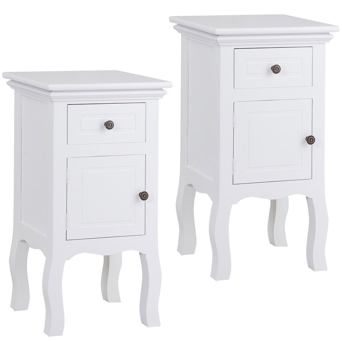 way white nightstand storage drawer and cabinet black accent table with wood end magazine home furnishing items farm door grey trestle colorful patio furniture distressed gray