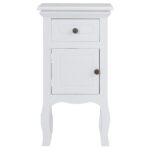 way white nightstand storage drawer and cabinet wood end for bedroom accent table with free shipping today dale tiffany buffet lamps small entryway console espresso furniture 150x150