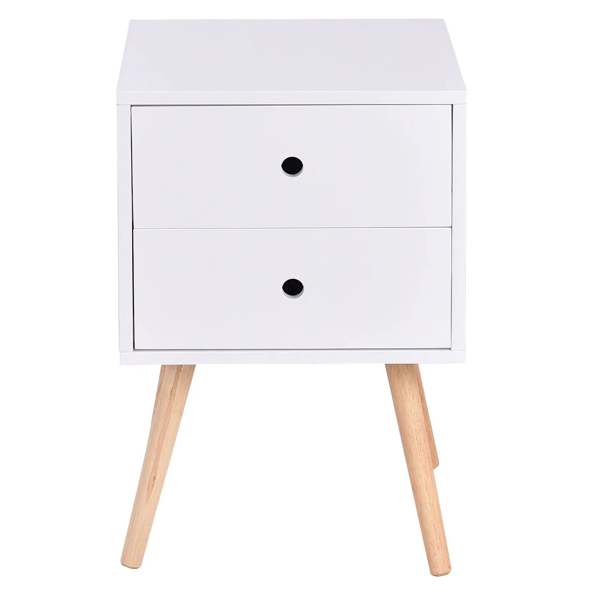 way white side end table nightstand drawers mid century accent wood furniture night free shipping today tablecloth measurements hall console wine cabinet patio chair covers target