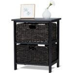 way wood end accent table home furniture living room with baskets night stand storage square patio covers barn style doors affordable dining sets pub set inch wide nightstand pier 150x150