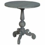 weathered gray scroll accent table belle escape waterfront scrolled earthy chic ikea office storage marble like coffee collapsible trestle retro style bedroom furniture white end 150x150