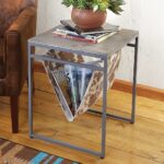 western rustic tables cowhide table magazine rack accent with barn door counter chevron runner pattern allen side west elm chair interior design ideas multi color coffee outdoor 150x150