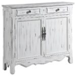 white accent table jigsy products coaster color cabinets safavieh janika off wood distressed fine furniture console with drawers wrought iron tables glass tops cabinet demilune 150x150