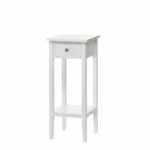 white accent table plant stand garden outdoor comfortable drum throne feature floor lamp gold decorative accessories side clearance drummer stool adjustable height dale tiffany 150x150