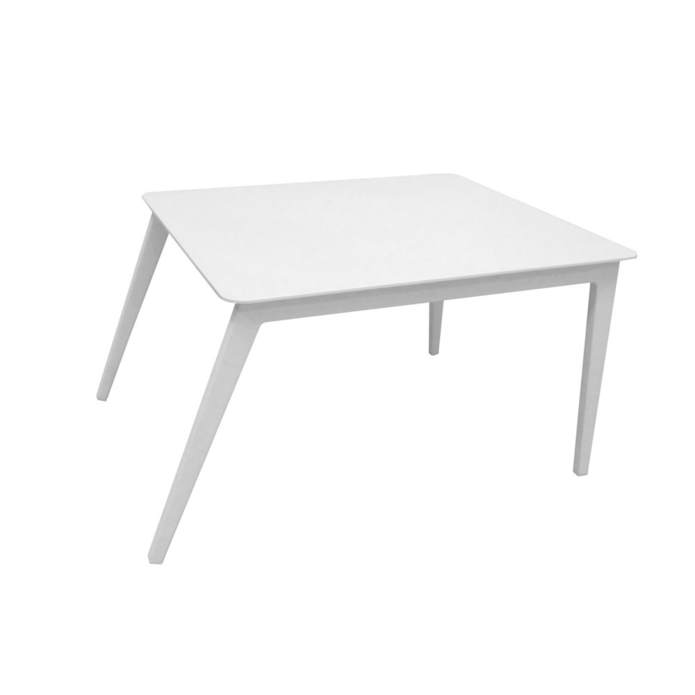 white aluminum side table outdoor furniture home couture miami grey angel dining and chairs clearance modern end with drawer wine stoppers target bistro tablecloth black accent