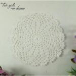 white corner accent table the fantastic favorite colorful small original vintage diy flowers coaster handmade crochet coffee doilies wedding decor cup pad props and end placemat 150x150